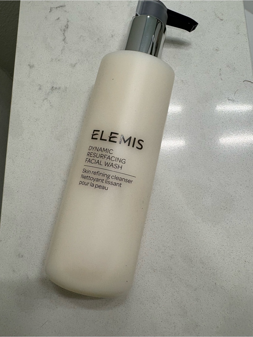 ELEMIS Cream and Silver Pump Men’s Facial Cleanser
